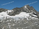 Cliquez ici pour agrandir ce cliché du glacier de derrière les Lacs logé au creux de la Levanna Occidentale le 4 août 2007 (Alpes grées, Savoie)
