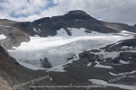 Cliquez ici pour agrandir cette image du glacier du Grand Pisaillas niché au creux de la Pointe du Montet (Vanoise, Savoie, 22 juillet 2017)
